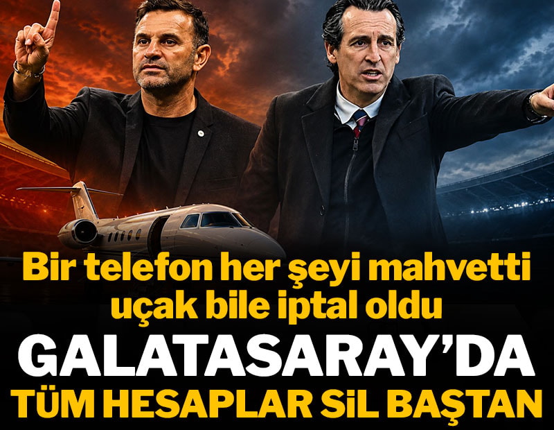Bir telefon her şeyi mahvetti: Galatasaray'da hesaplar sil baştan