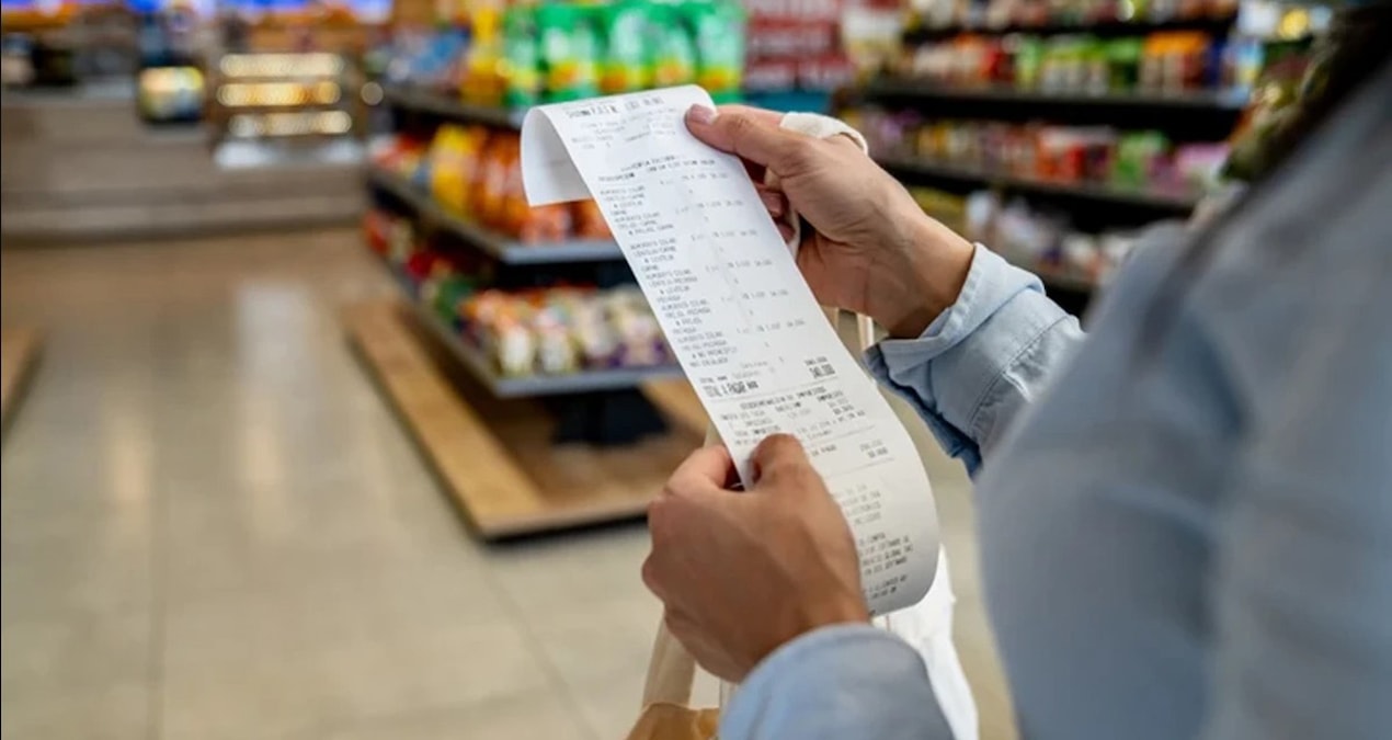 Market alışverişi yaparken fiş alanlar yandı