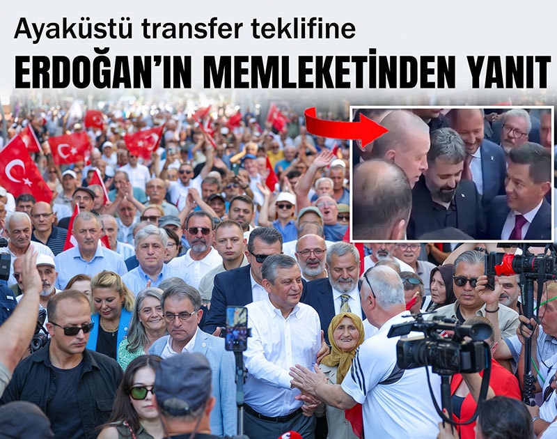 Ayaküstü transfer teklifine Erdoğan'ın memleketinden yanıt