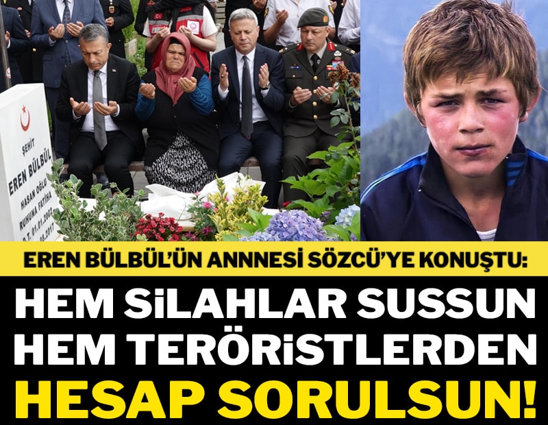 Evladımı şehit eden nasıl özgür kalır?