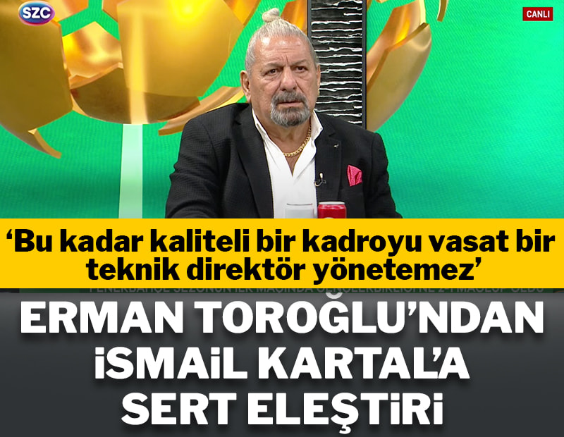 Erman Toroğlu, Gençlerbirliği-Fenerbahçe maçını Sözcü TV'de yorumluyor