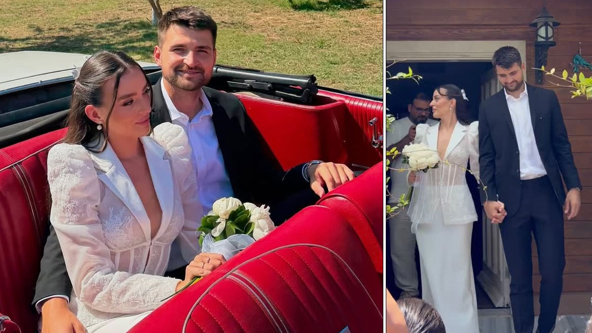 Ersin Destanoğlu evlendi! Eşinin gelinlik tercihi dikkat çekti