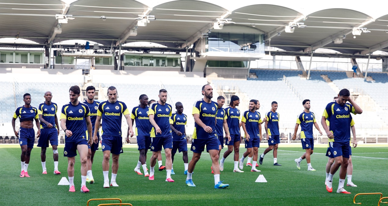 Fenerbahçe, Sturm Graz maçının hazırlıklarını tamamladı