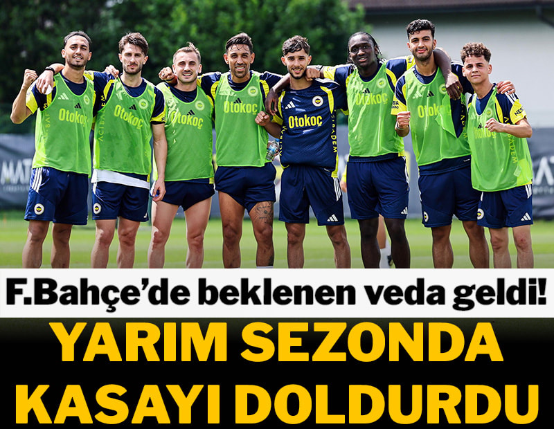 Fenerbahçe'de beklenen ayrılık gerçekleşti