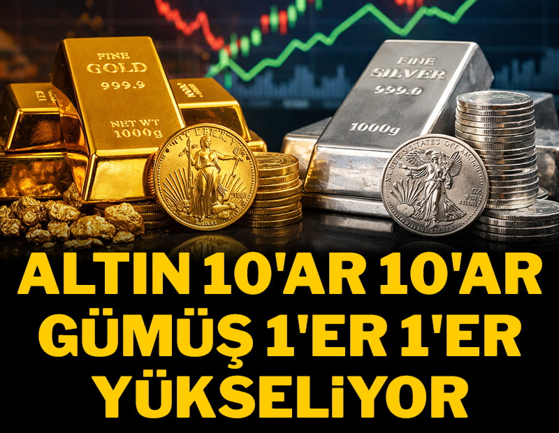 Dolar rekor kırdı: Altın durdurulamıyor