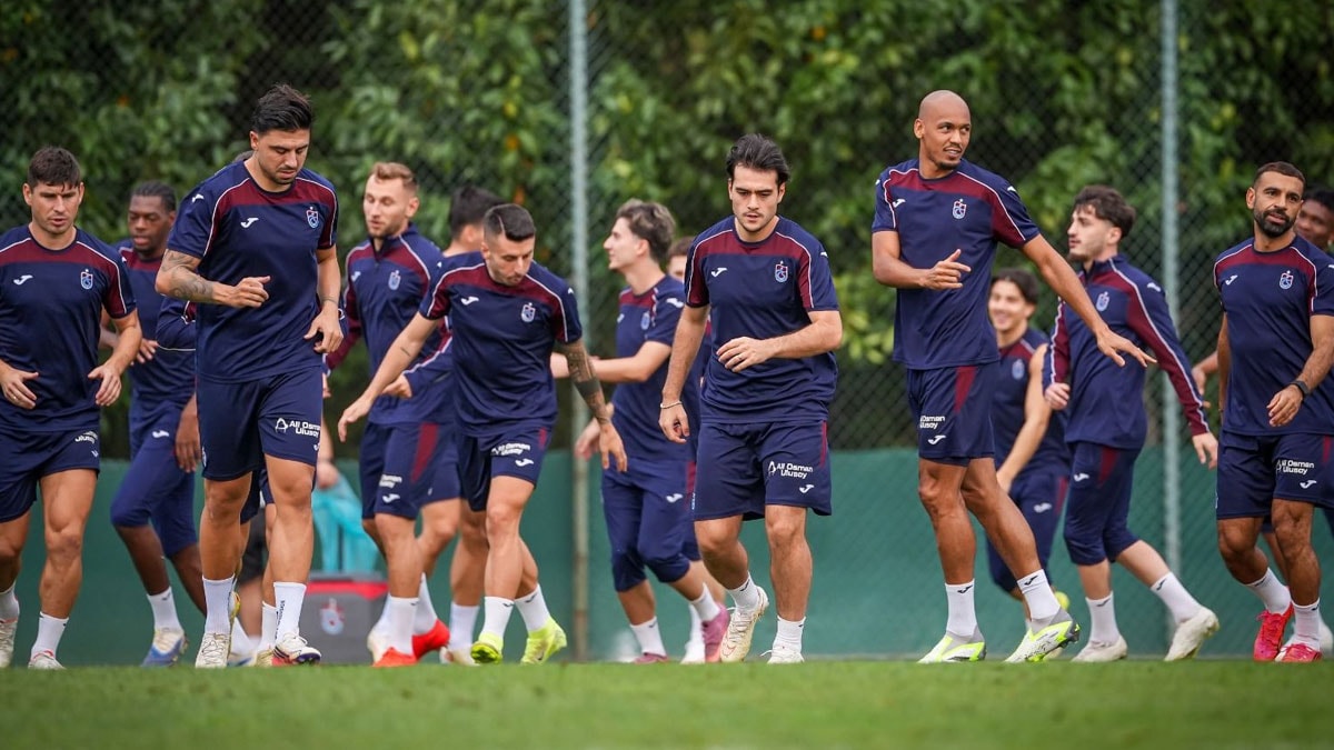 Trabzonspor'da Ferencvaros hazırlıkları: Fabinho ilk antrenmanında