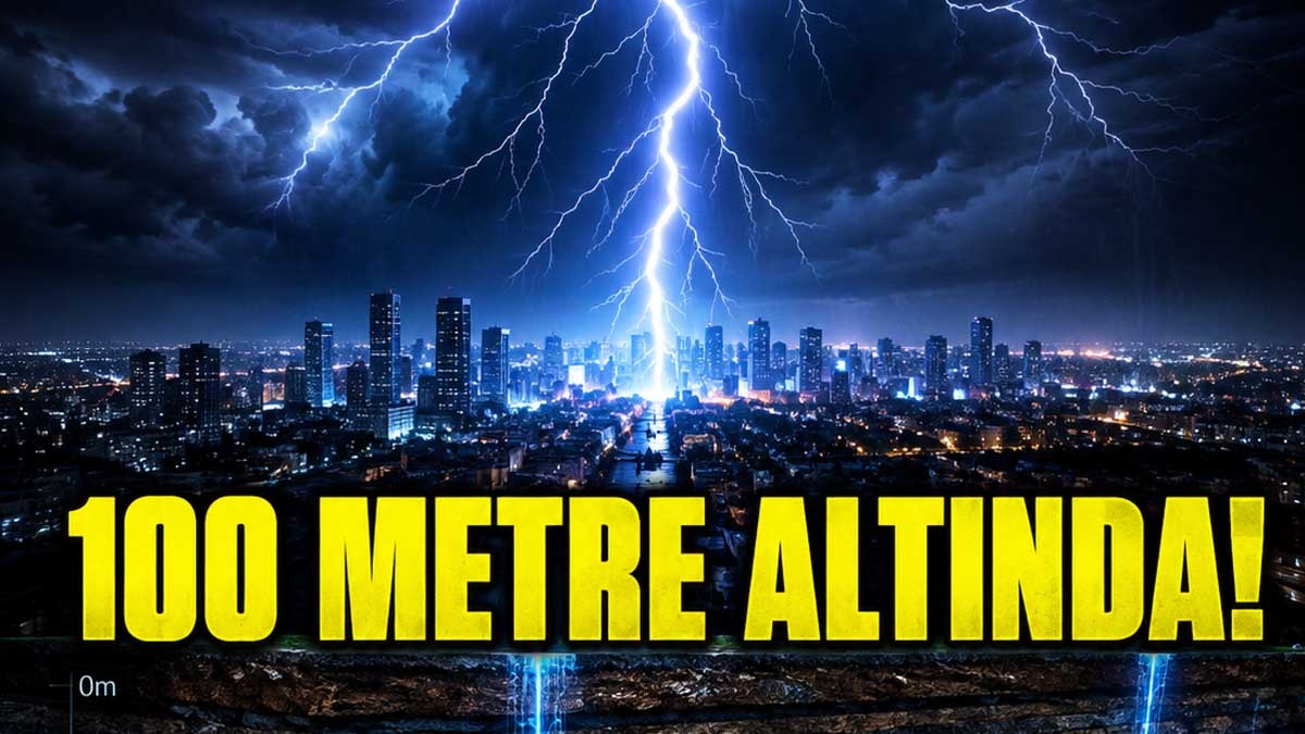 Bastığımız toprağın 100 metre altına gömdüler, fırtına sesini dinlerken ürküten gerçekle karşılaştılar