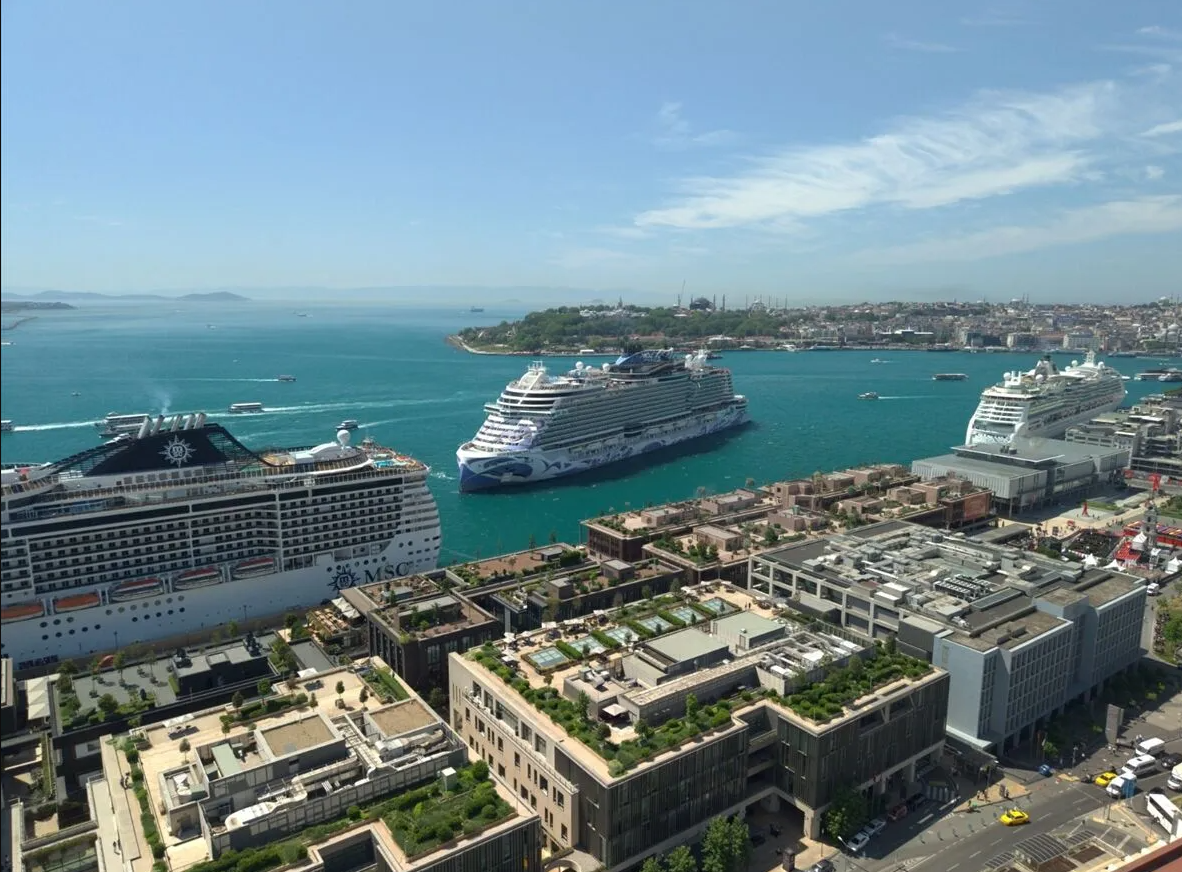 İstanbul kruvaziyer turizminde 1 milyon yolcu hedefine ilerliyor
