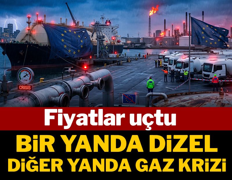 Bir yanda dizel, diğer yanda gaz krizi: Fiyatlar uçtu