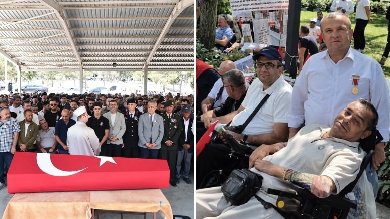 Sesini iktidara duyuramaya çalışırken yaşamını yitiren Gazi'nin cenazesinde büyük kalabalık