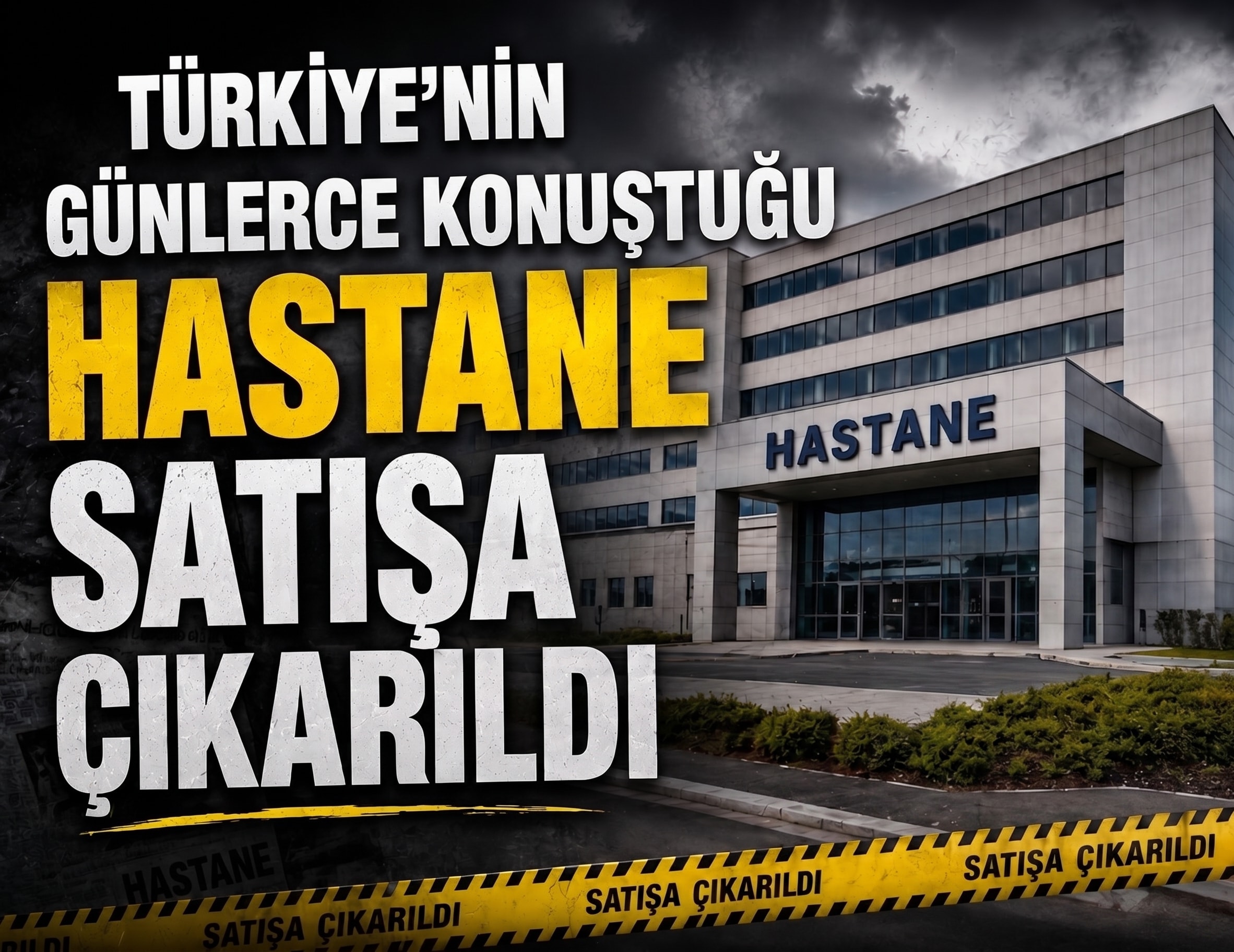 Türkiye’nin günlerce konuştuğu hastane satışa çıkarıldı
