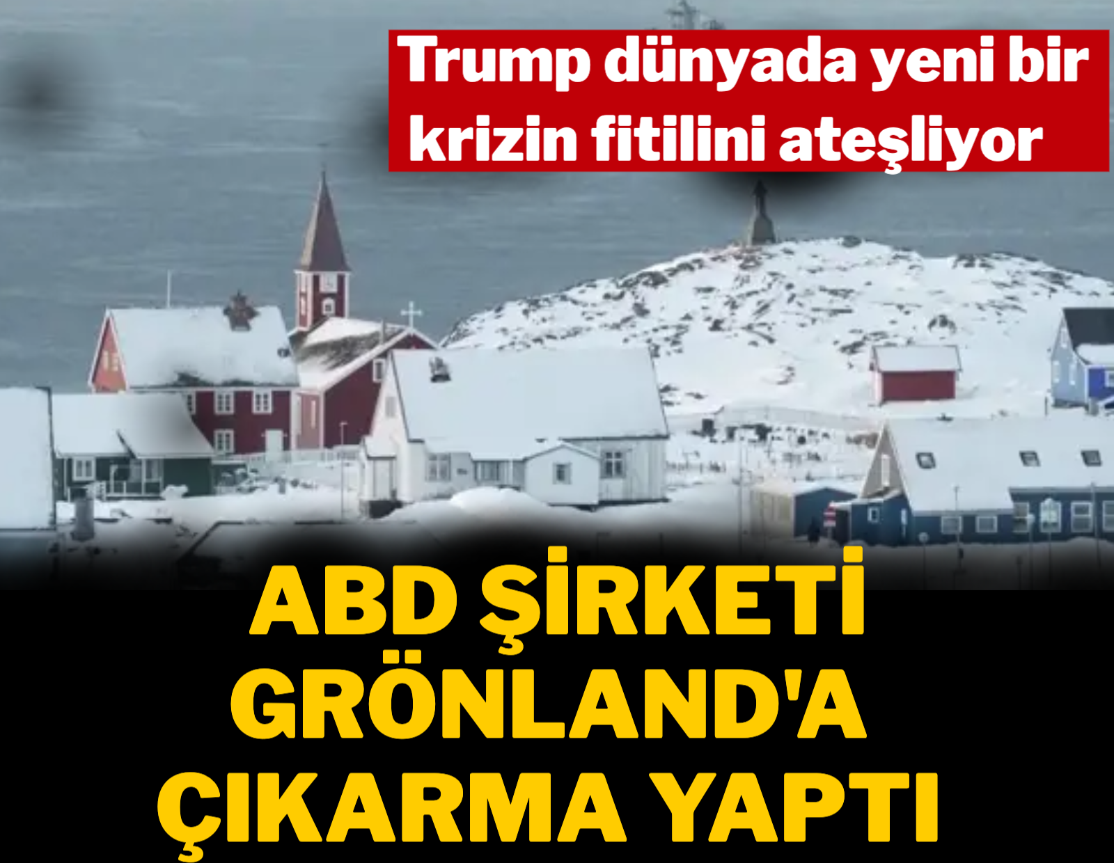 1 trilyon dolarlık iddia: Trump'ın desteklediği şirket Grönland'a çıkarma yaptı