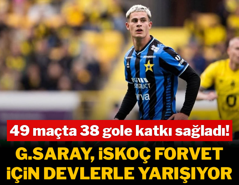 Galatasaray, İskoç forvet için devlerle yarışıyor