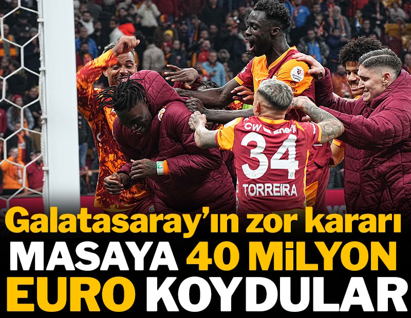 Galatasaray'a reddetmesi zor teklif: Bu kez Osimhen değil, 40 milyon euro masada