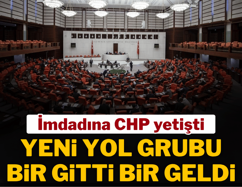 Meclis'te sandalye dağılımı değişti: Yeni Yol bir gitti bir geldi