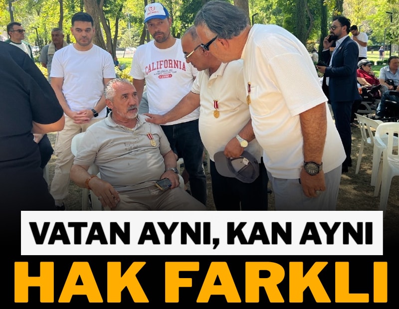 Vatan aynı, kan aynı, hak farklı