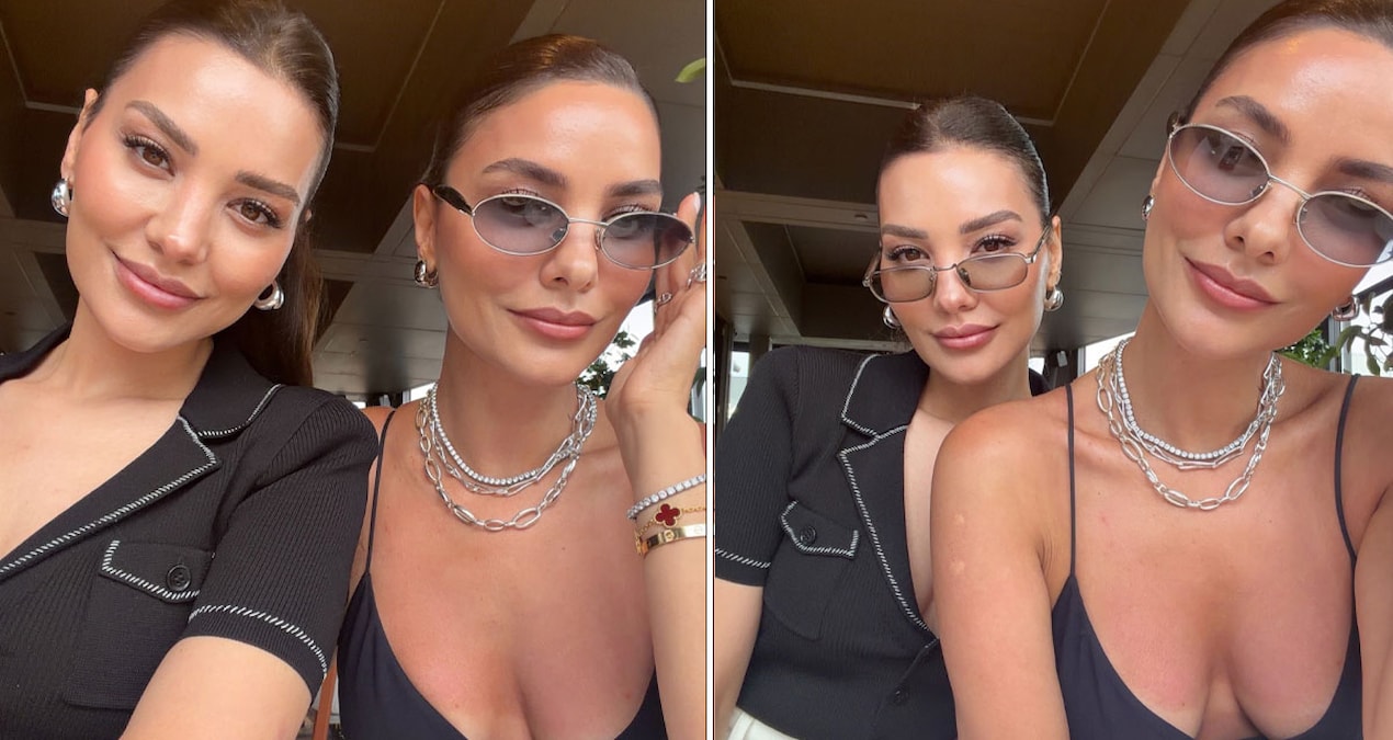 Ünlü oyuncu Hazal Filiz Küçükköse’nin ikizini gören dönüp bir daha baktı “Diğer yarım”