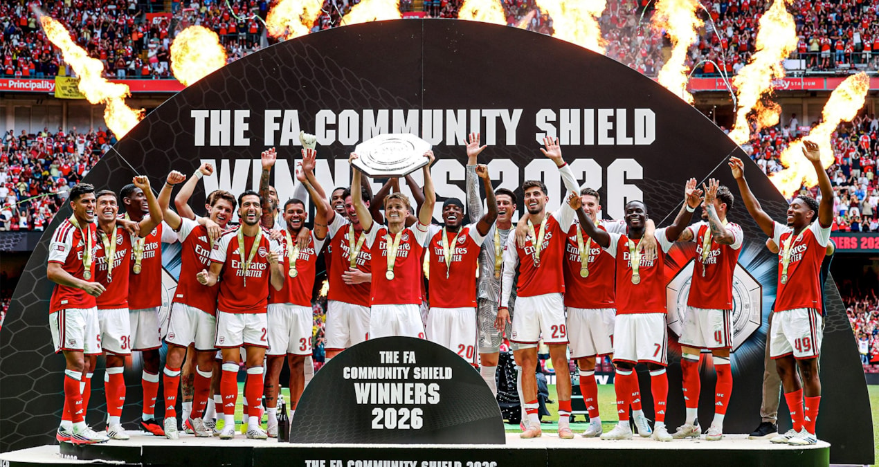 Arsenal, City'yi sahadan sildi! Kupayı müzesine götürdü
