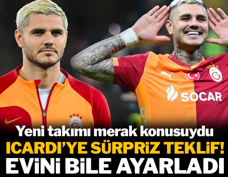 Icardi'ye sürpriz teklif: Evini bile ayarladı