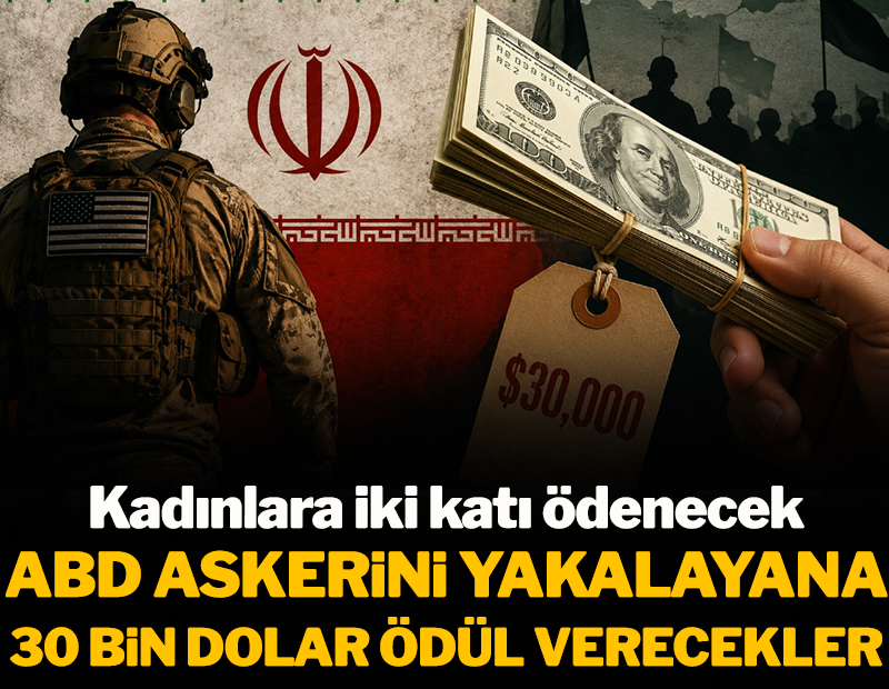 ABD askerini yakalayana 30 bin dolar ödül verecekler: Kadınlara iki katı ödenecek