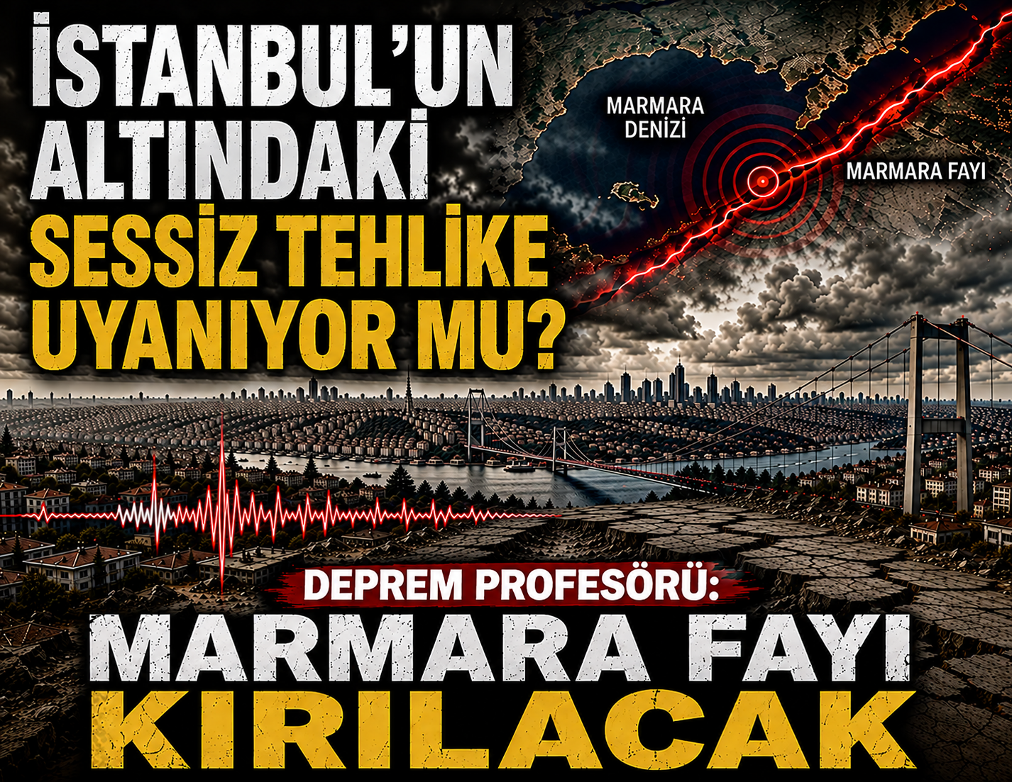 İstanbul'un altındaki sessiz tehlike uyanıyor mu! Marmara Fayı için kritik uyarı geldi