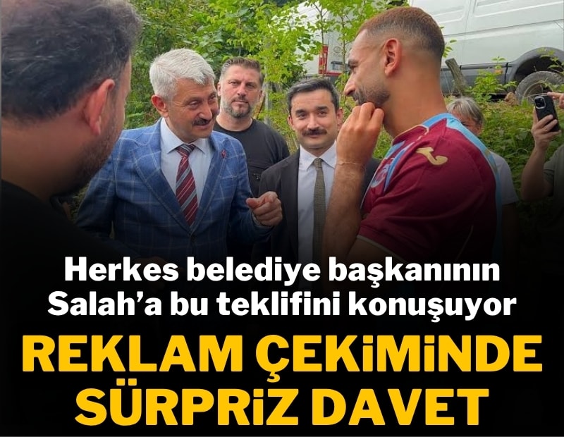 Salah'a Trabzon'dan dikkat çeken teklif: Buradan arsa al
