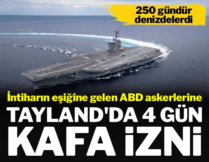 İntiharın eşiğine gelen ABD askerlerine Tayland'da 4 gün kafa izni