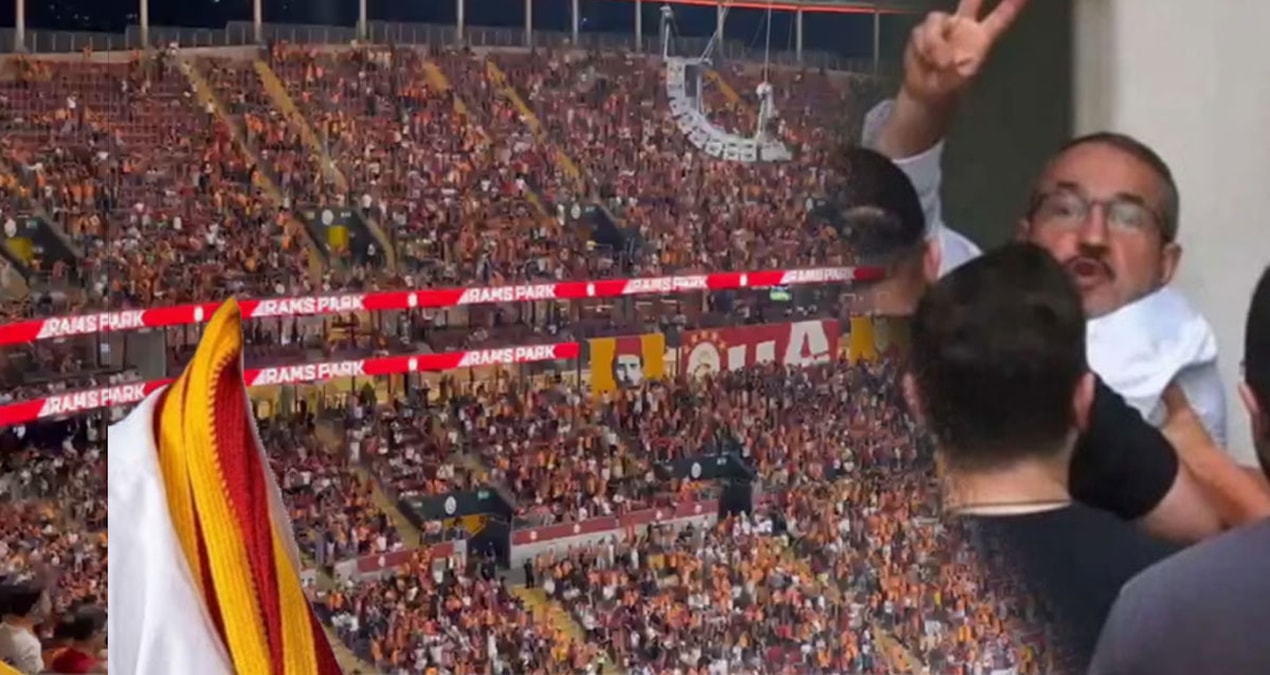 ‘Öcalan’a özgürlük’ diyen ultrAslan liderine Galatasaray tribünlerinden cevap