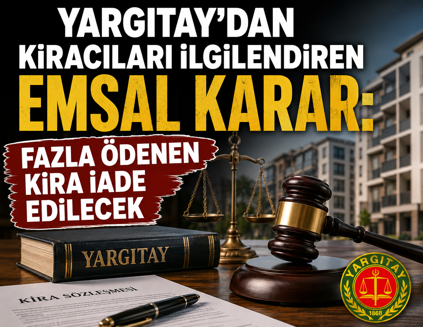 Yargıtay'dan kiracıları ilgilendiren emsal karar: Fazla ödenen kira iade edilecek