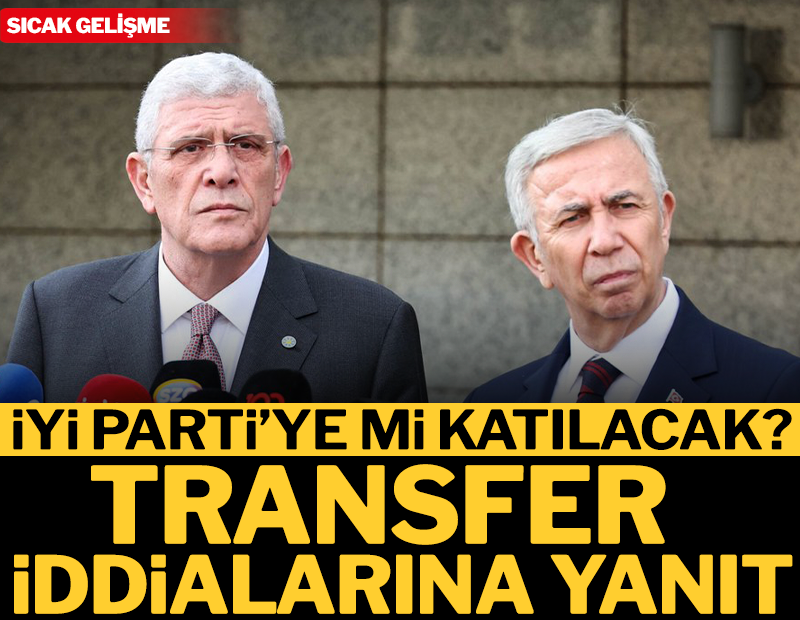 Mansur Yavaş'tan İYİ Parti'ye transfer iddialarına yanıt
