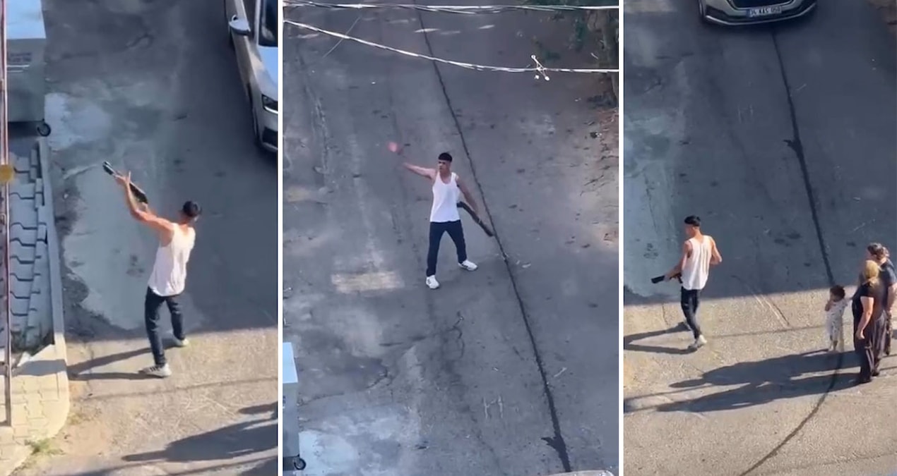 Kavganın ardından evine gitti, tüfekle geri döndü! Sokakta dehşet saçtı