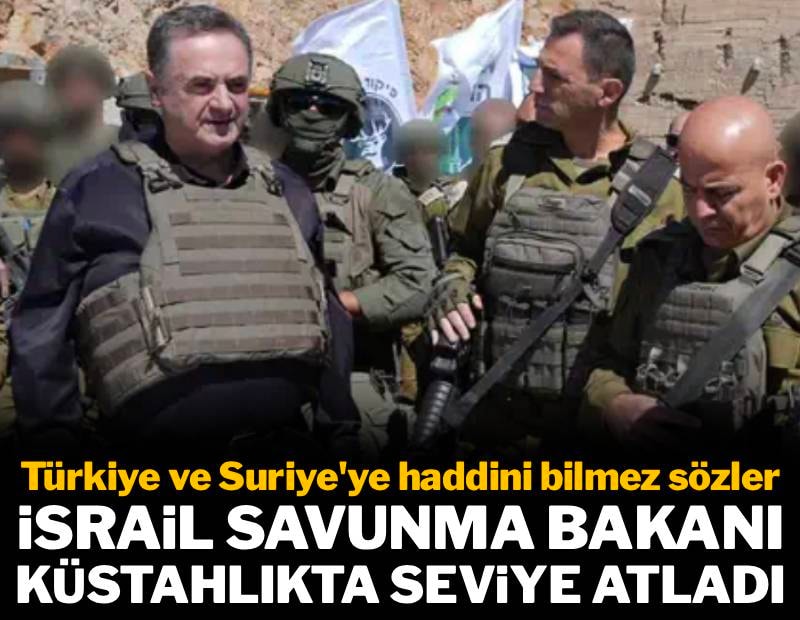 İşgal ettiği bölgeyi ziyaret eden İsrailli bakan küstahlıkta seviye atladı