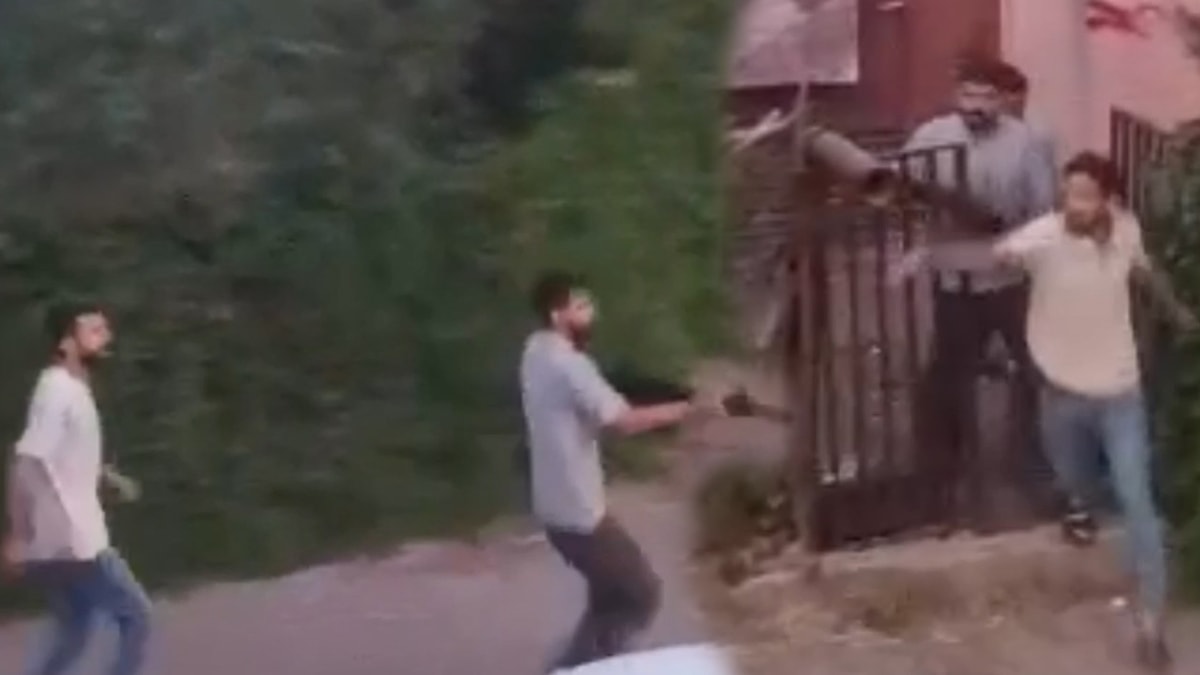 Evden silahları kapıp sokak ortasında peş peşe ateşlediler! Yaralılar var