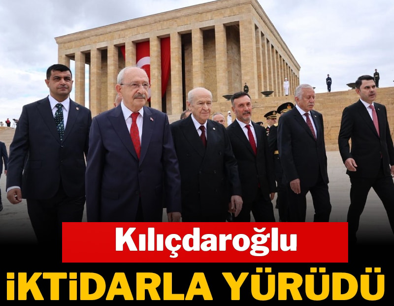 Kılıçdaroğlu, iktidarla yürüdü