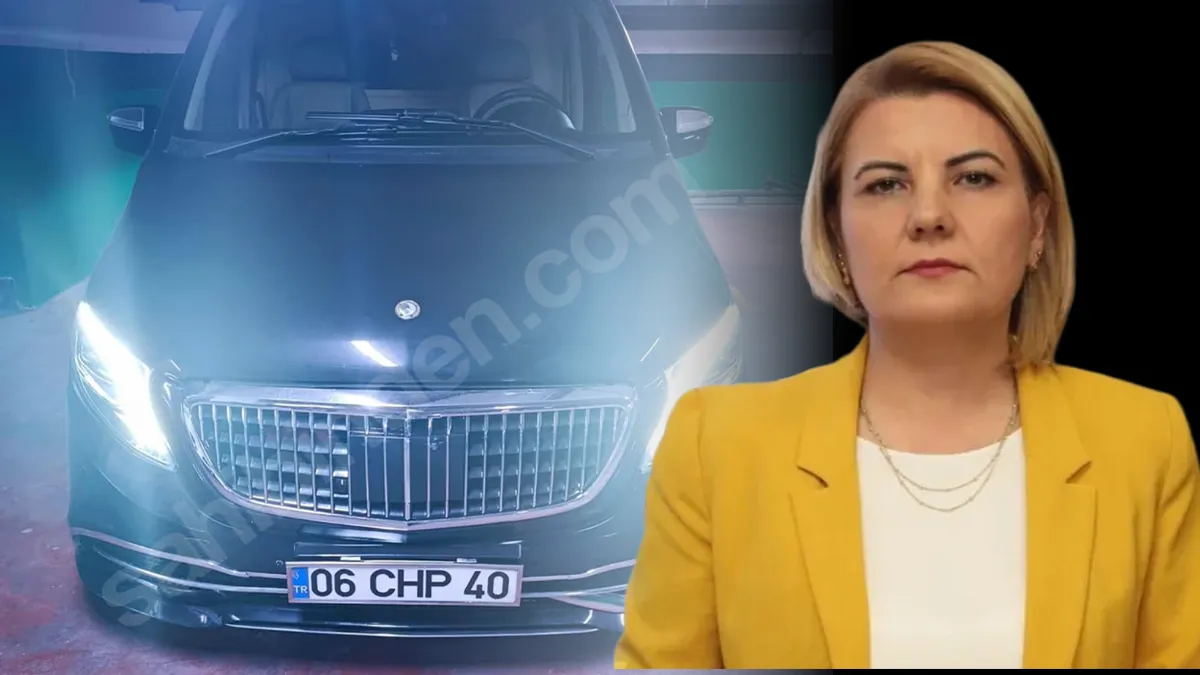 Plakası dikkat çekti... Fatma Kaplan Hürriyet makam aracını satışa çıkardı