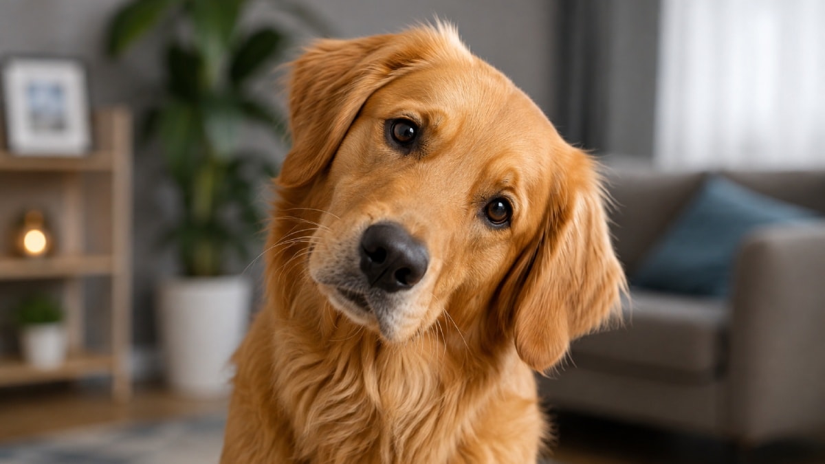 Köpeklerin sizi dinlerken başlarını yana eğmelerinin sebebi buymuş