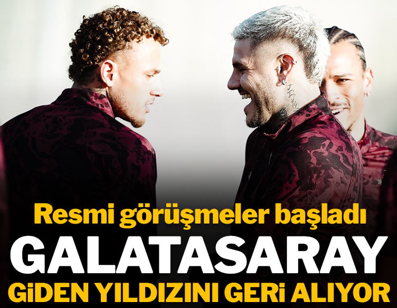 Galatasaray giden yıldızını geri alıyor: Resmi görüşmeler başladı