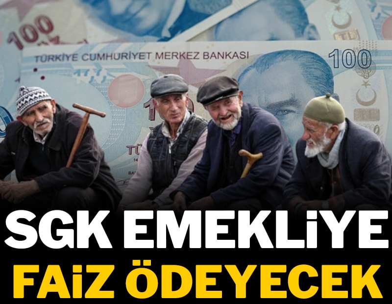 Yargıtay'dan kritik karar: SGK emekliye faiz ödeyecek!