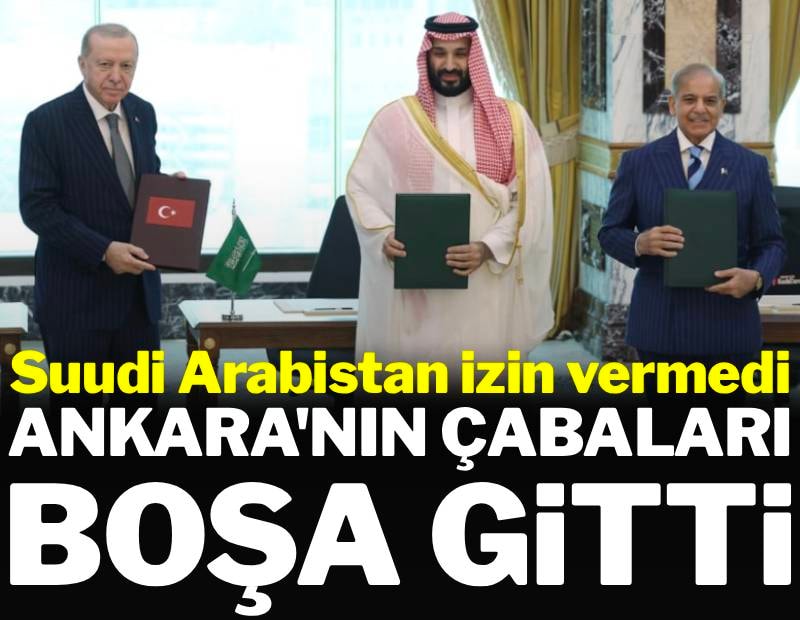 Ankara'nın çabaları fayda etmedi: Suudi Arabistan'dan Mısır'a Mekke Anlaşması engeli