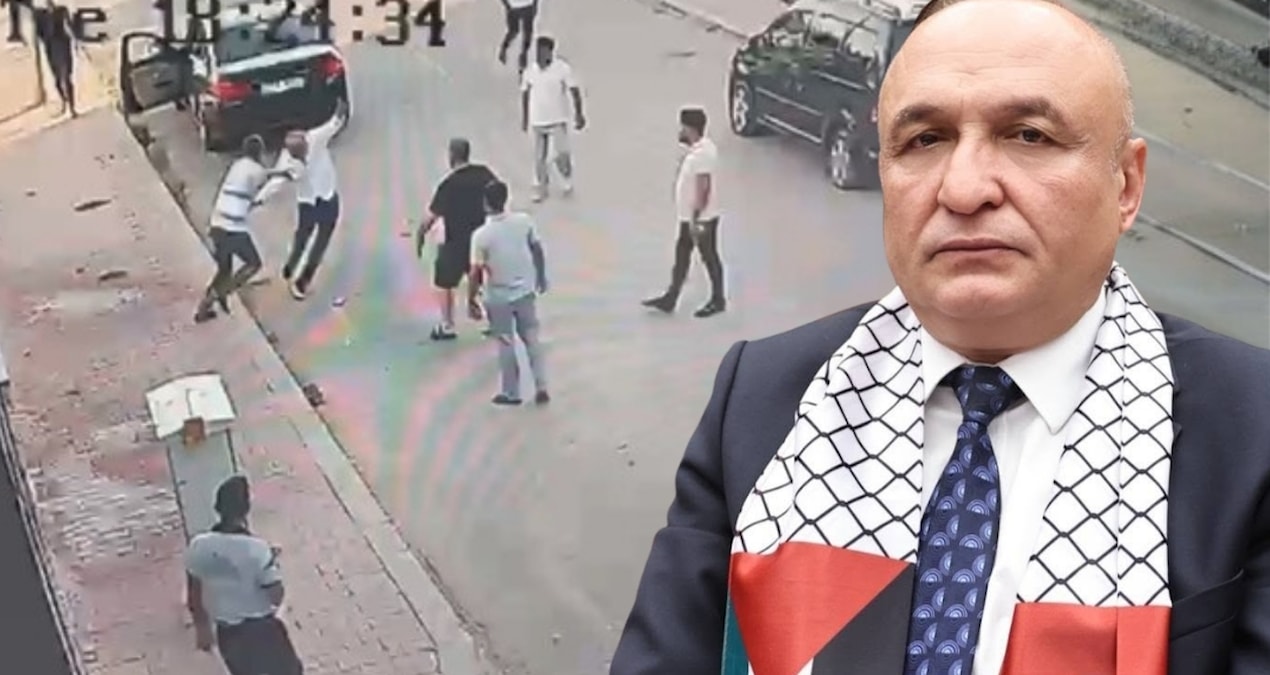 Peş peşe bıçak darbeleri! Milletvekili Melih Meriç'e saldırı anı kamerada