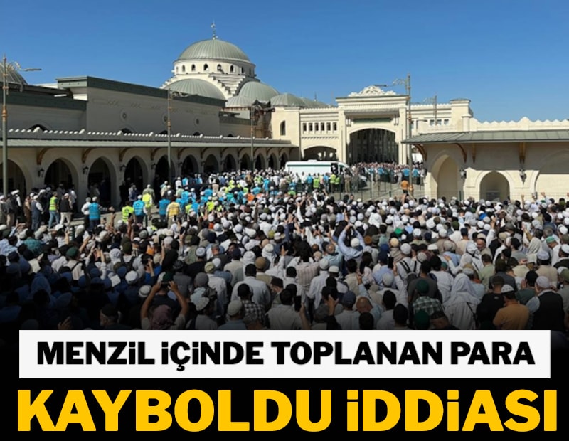 Menzil içinde toplanan para kayboldu iddiası