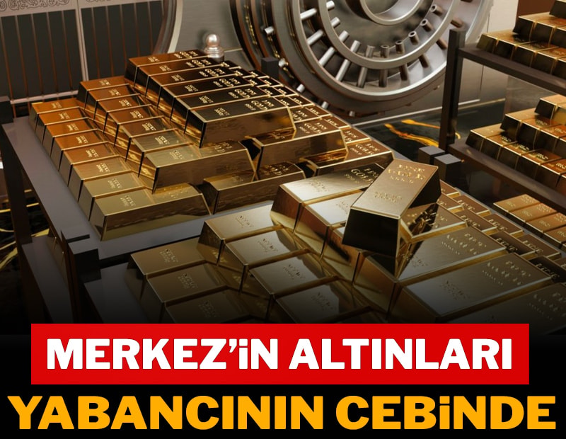 Merkez'in altınları yabancının cebinde