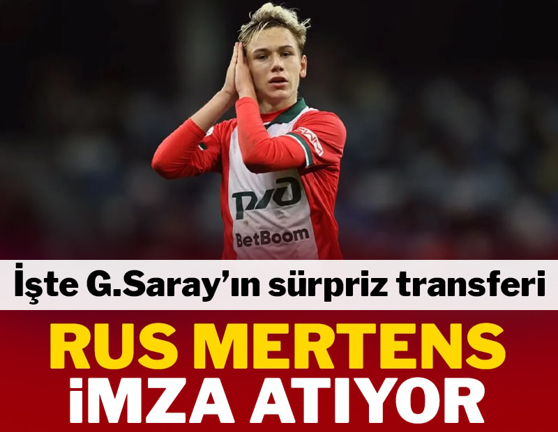 Galatasaray'a Rus Mertens