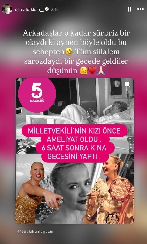 ''TÜM SÜLALEM SAROZ'DAYDI...''