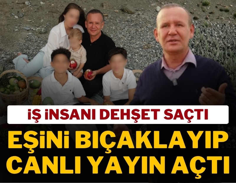 Eşini bıçaklayan iş insanı, çatıya çıkıp canlı yayın açtı: Karımı vurdum, intihar edeceğim