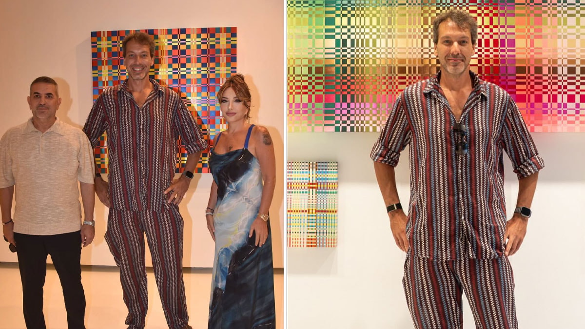 Moda devini kuran ailenin torunu Bodrum'a geldi: Sergide ilgi odağı oldu