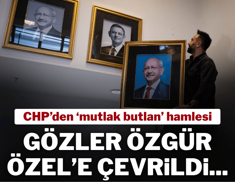 CHP'den 'mutlak butlan' hamlesi: Başvurusunu çekti