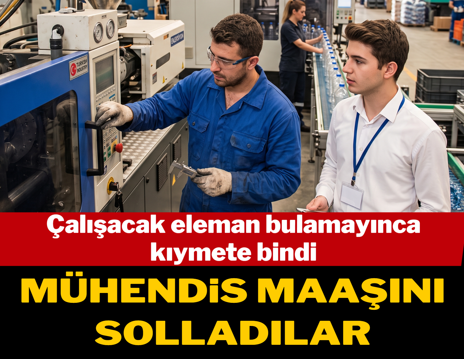 Mühendis maaşını solladılar: Çalışacak eleman bulamayınca kıymete bindi