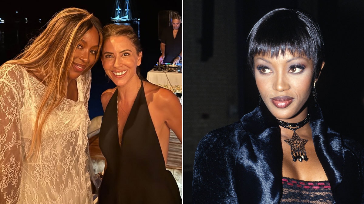 Bozburun’da sürpriz: Naomi Campbell DJ kabinine geçti, geceyi salladı