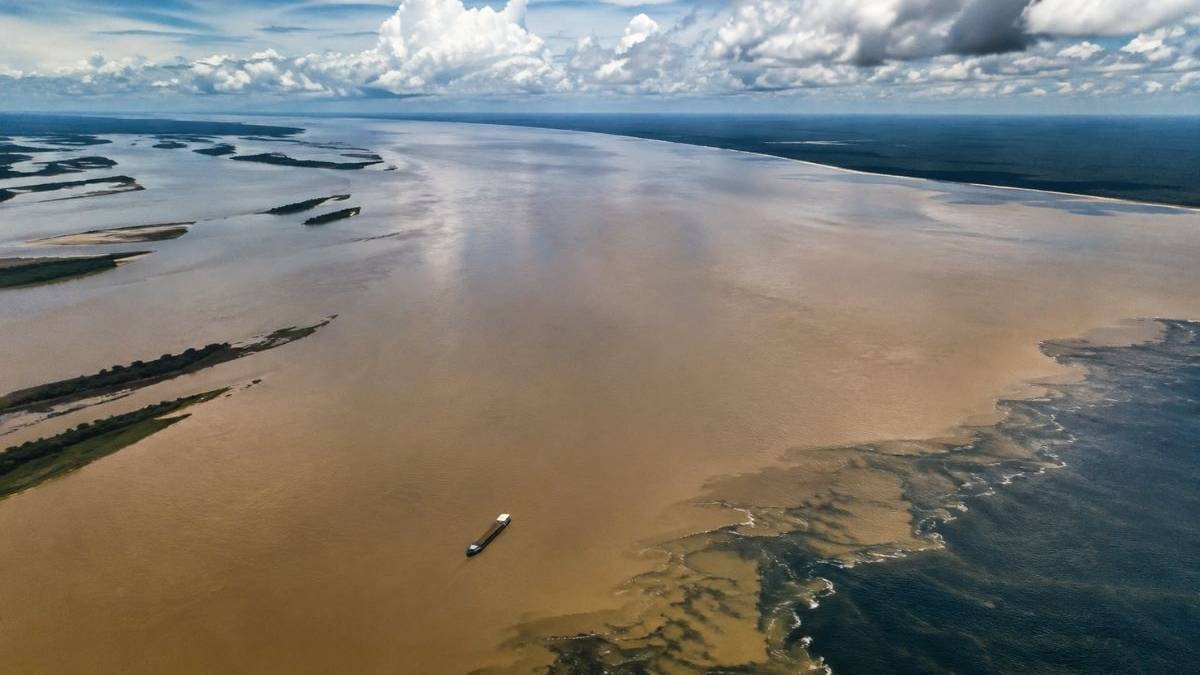 Dünyanın en büyük nehri: Saniyede 210 milyon litre su akıtıyor